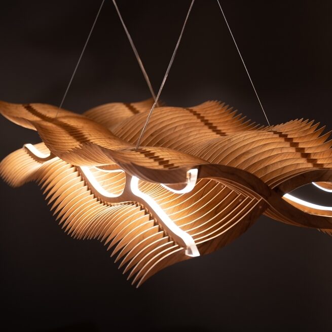 Opteris Chandelier, Photo Credit: Vincent Prograce