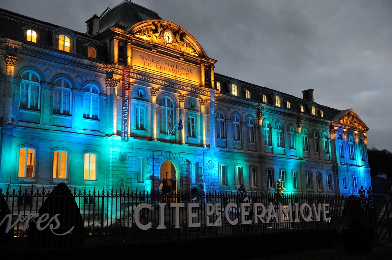 Ceramic Museum lighting in Sèvres, France. Lighting design: Roger Narboni, CONCEPTO. 
